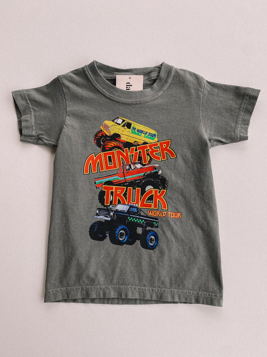 monster truck world tour tee