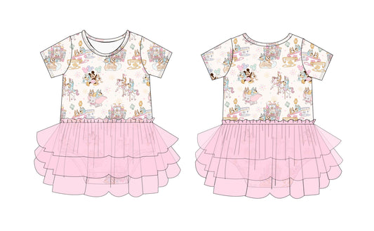 Pastel Park (Cotton Candy) - Tutu Bodysuit Dress