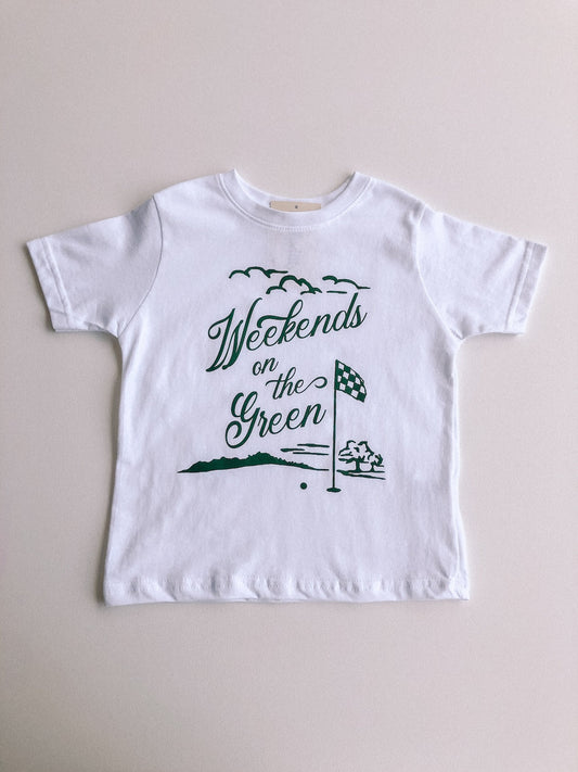 weekends on the green tee