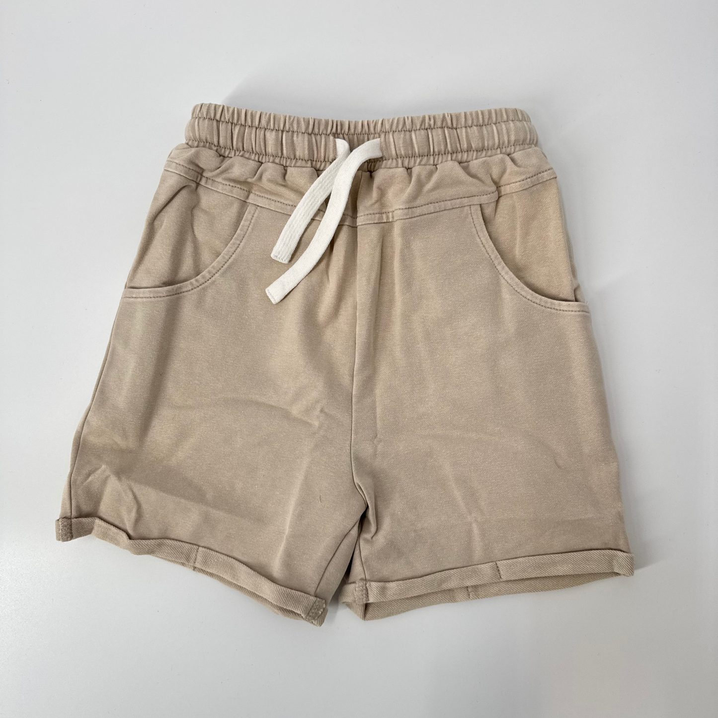 [PRE-ORDER] VINTAGE WASH SHORTS - KHAKI