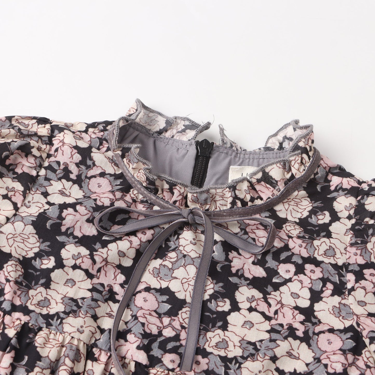 Velvet Petals Romper