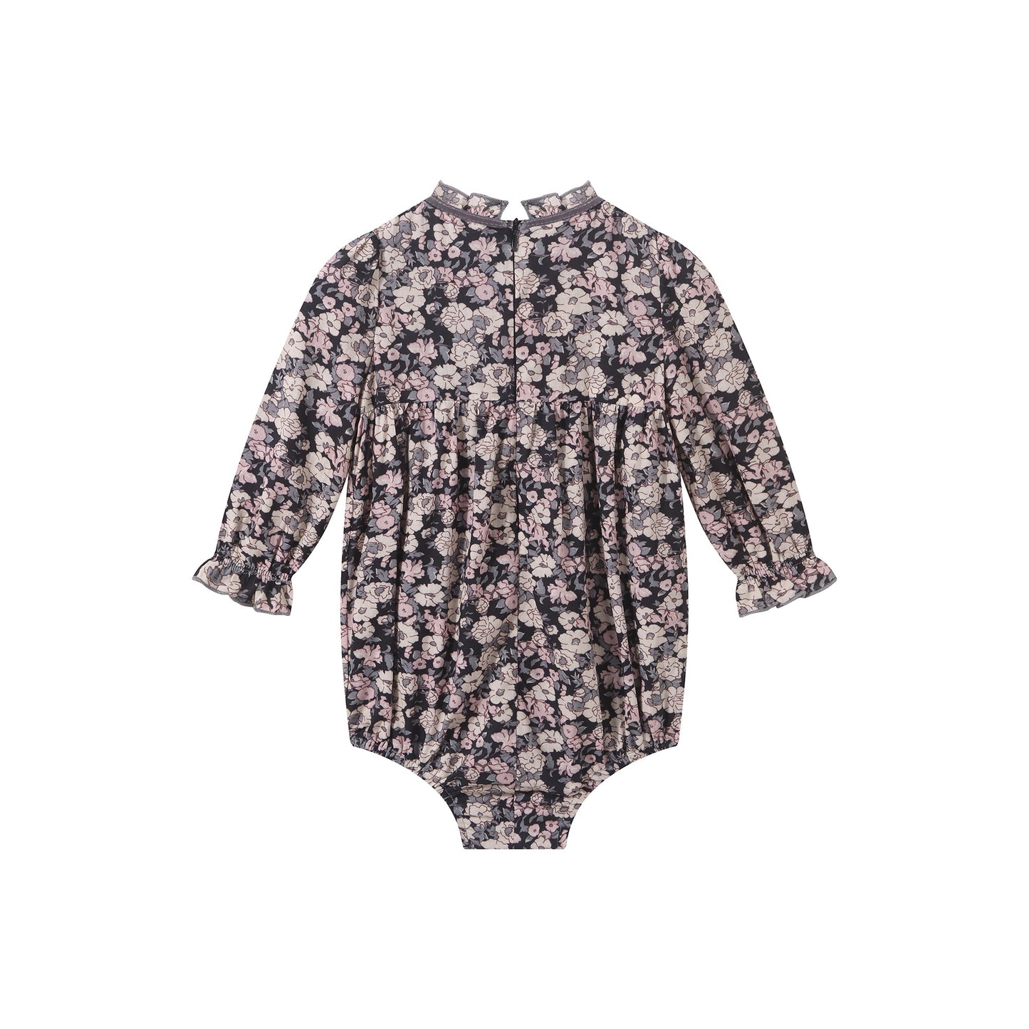 Velvet Petals Romper