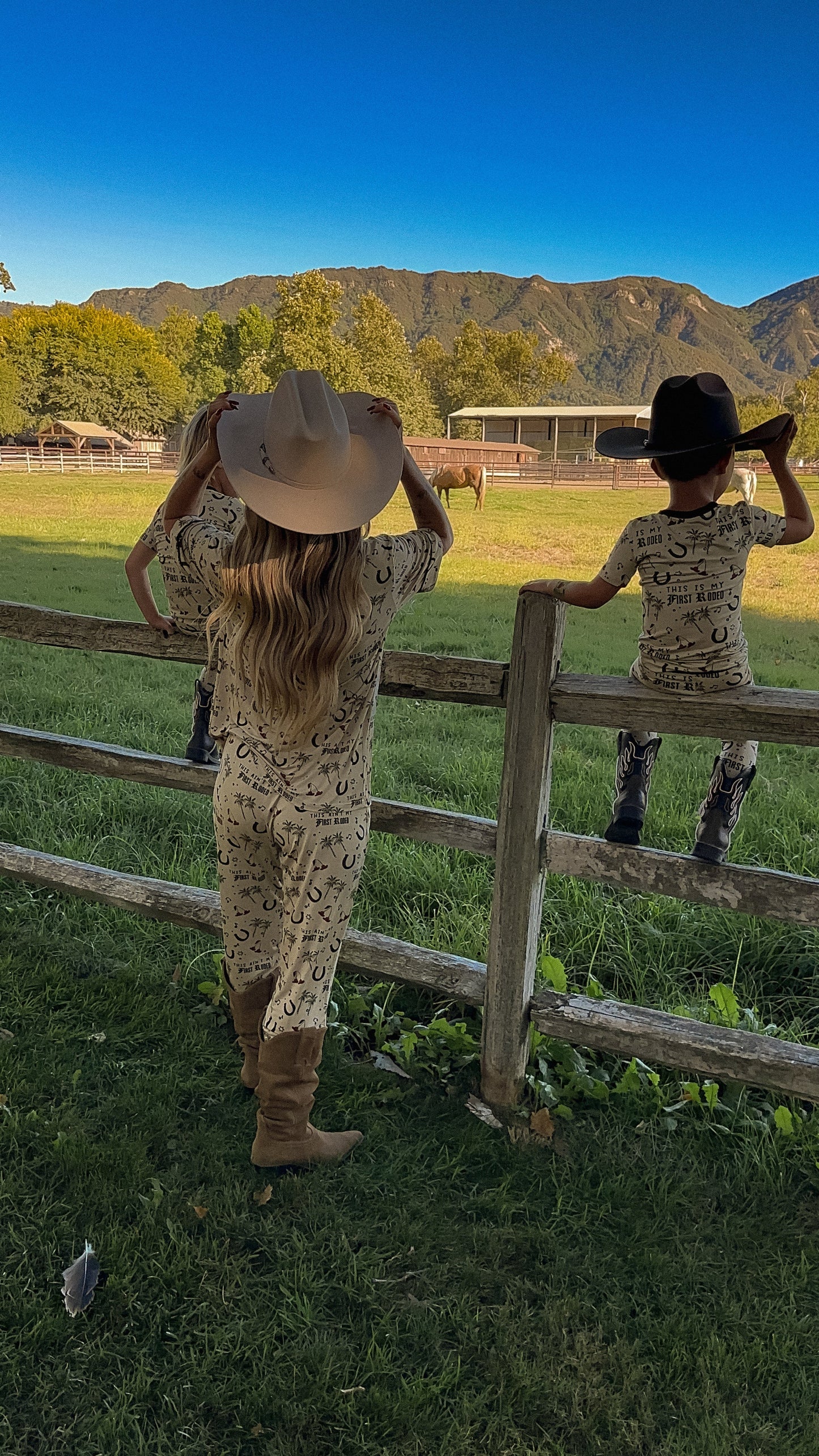 This Is My First Rodeo Kid's Bamboo Set