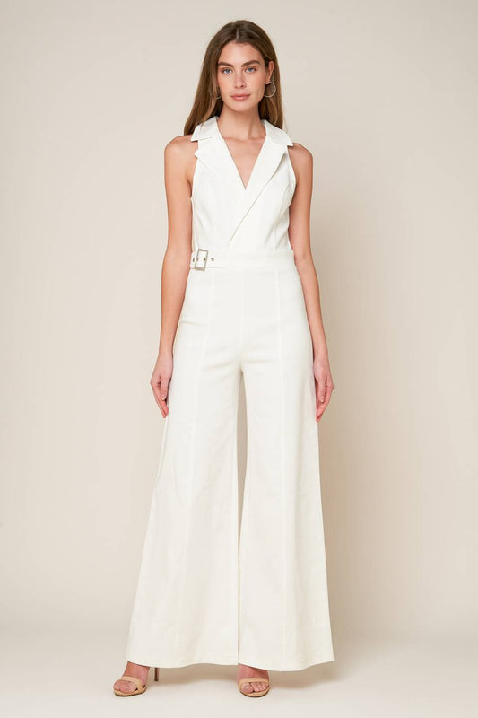 SHOPPING AROUND WOVEN JUMPSUIT