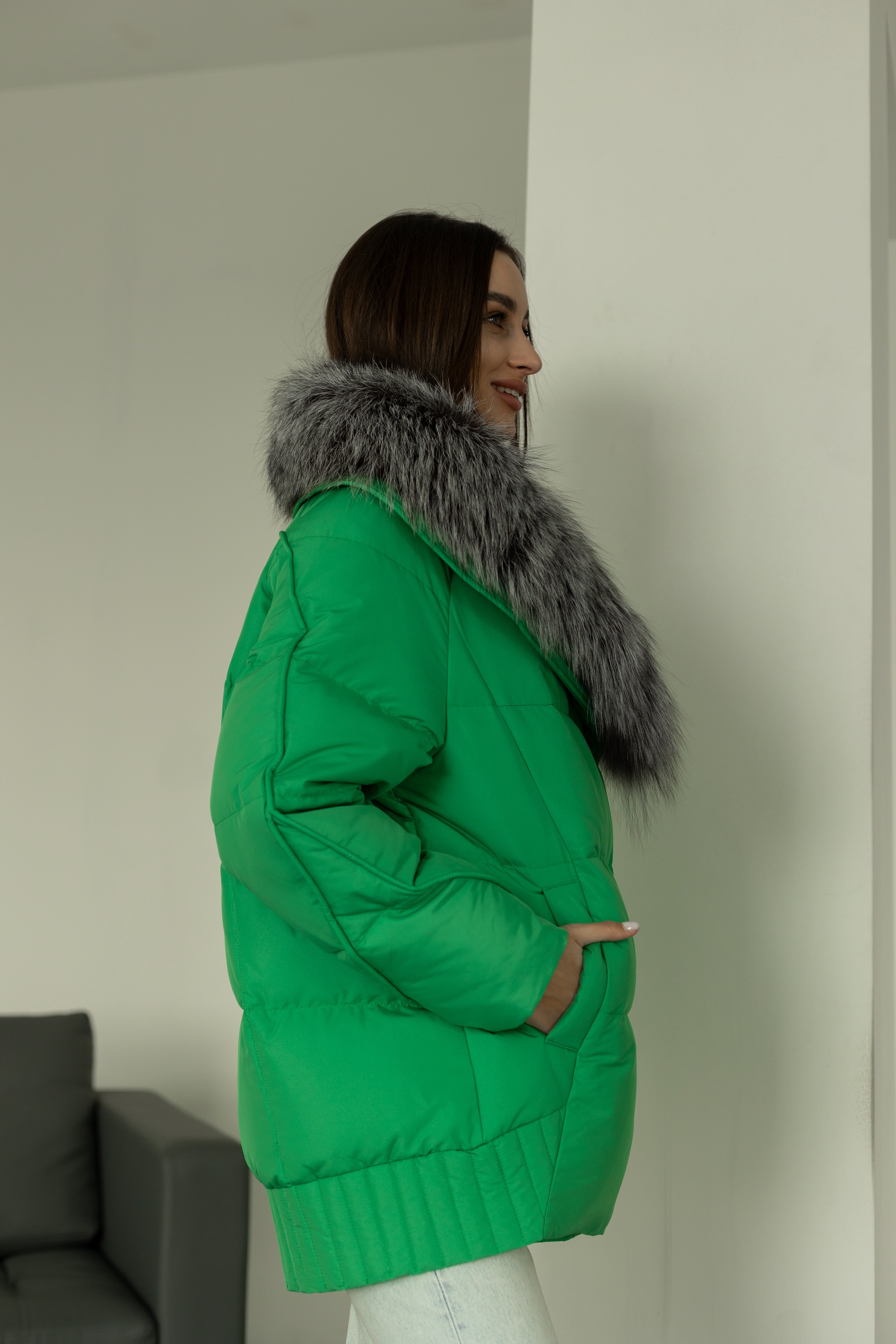 Genuine Silver Fox Down Fill Jacket – Mack & Harvie