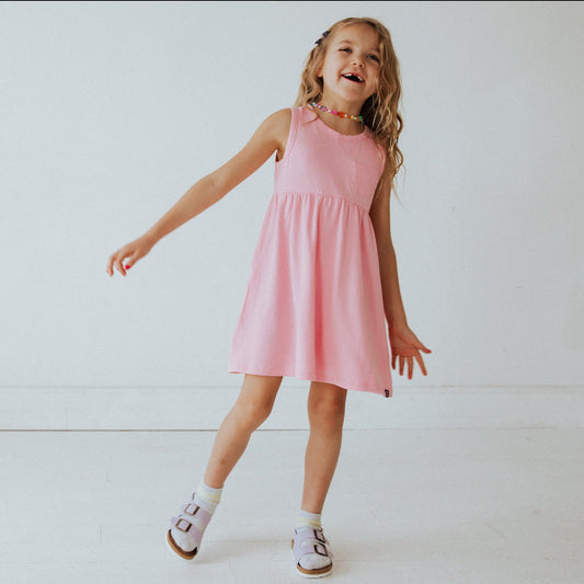 Essentials Tank Dress - 'Light Pink'