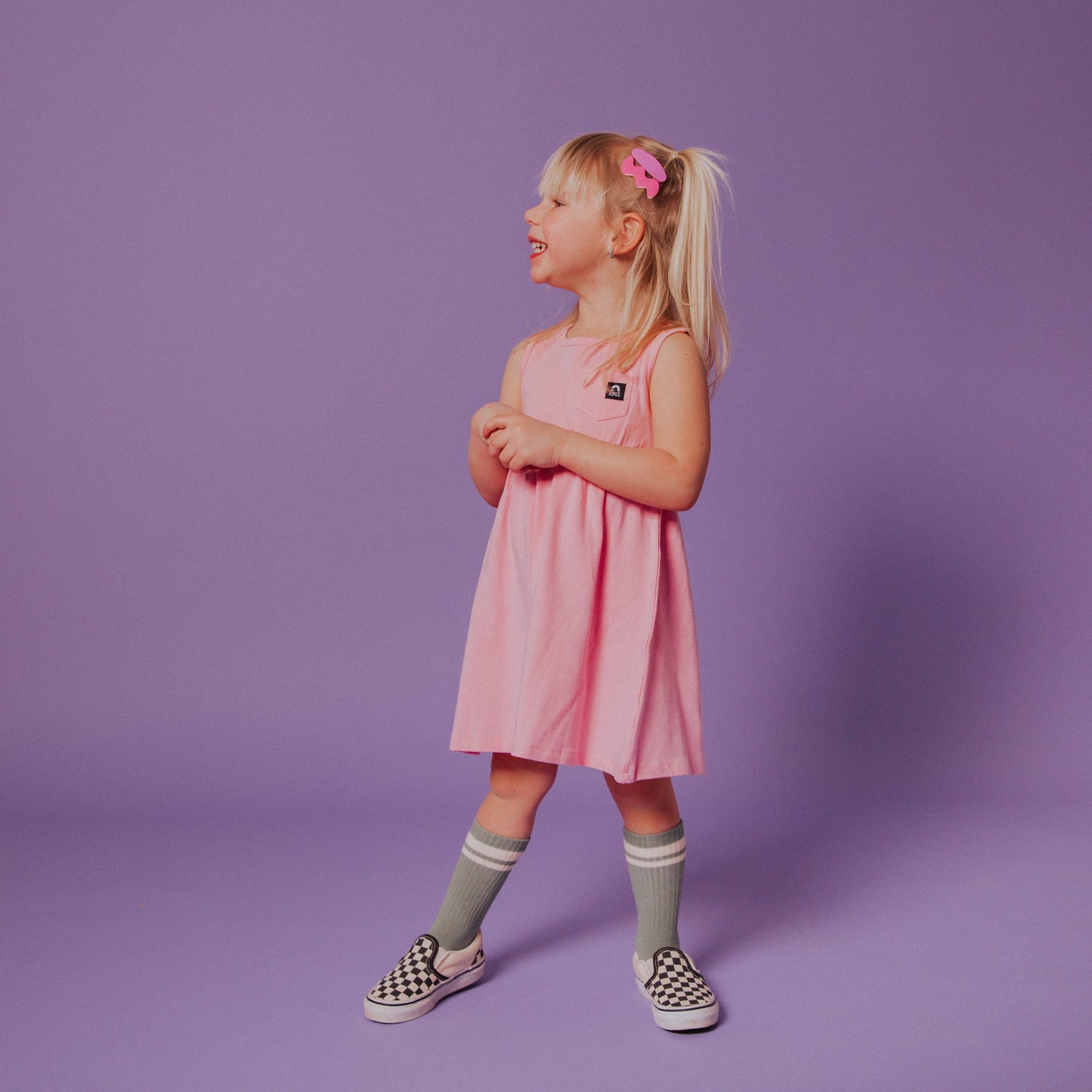 Essentials Tank Dress - 'Light Pink'