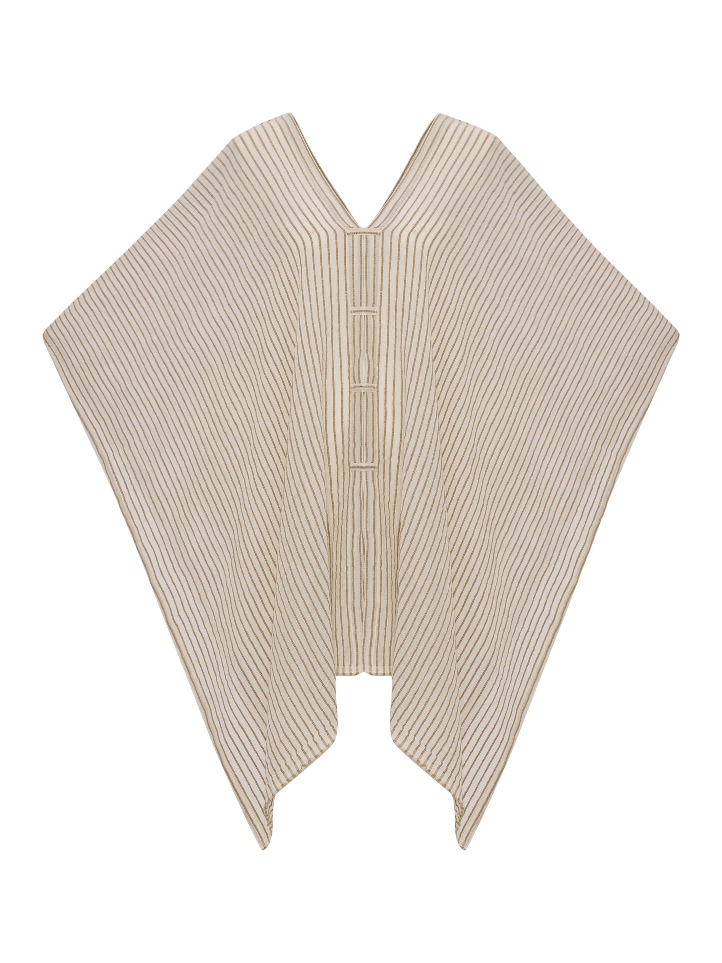 Ava Kimono - Khaki Green Stripes