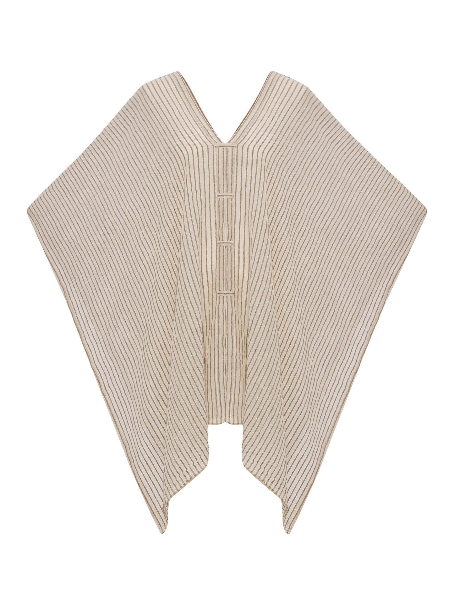 Ava Kimono - Khaki Green Stripes