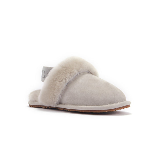 KIDS SLINGBACK MULE ICE GRAY (ELASTIC)