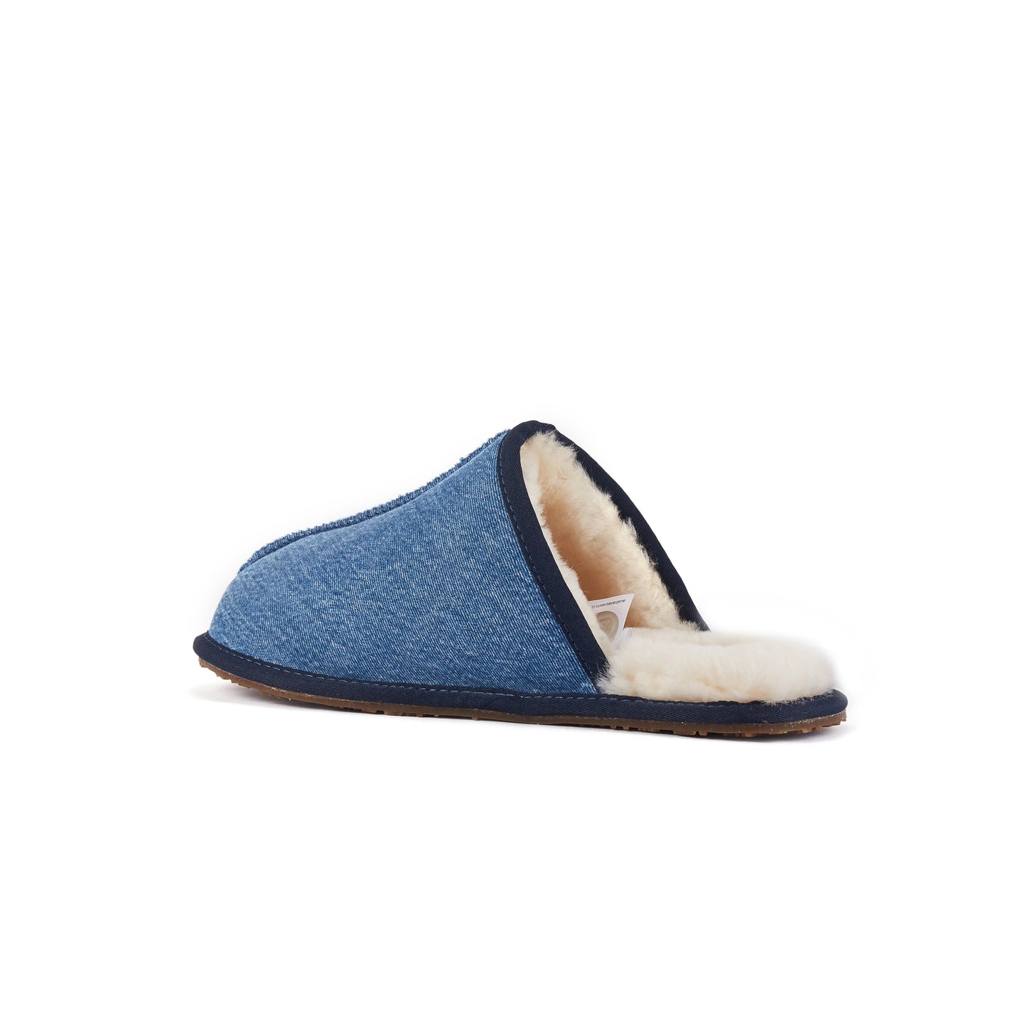 MENS CLOSED MULE DENIM