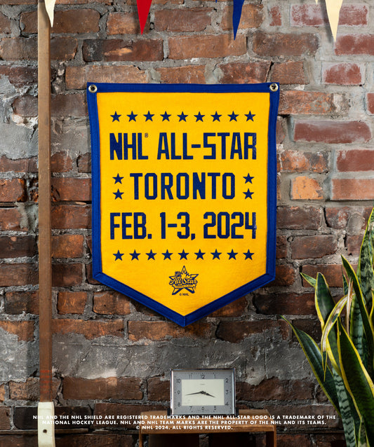 2024 NHL® All-Star Camp Flag • NHL x Oxford Pennant