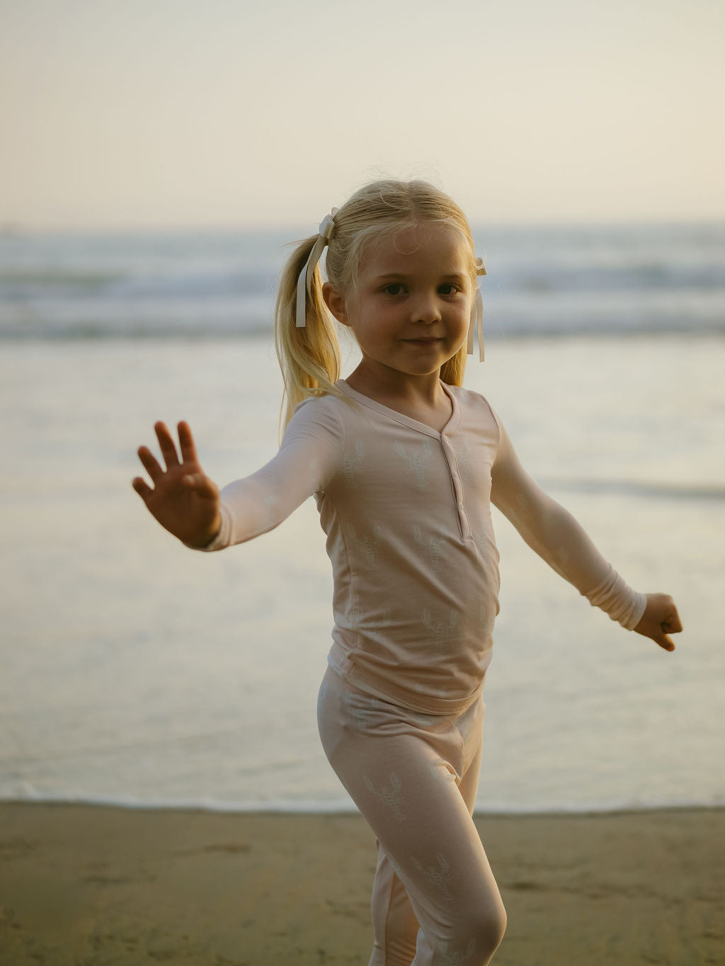 Bamboo Two Piece Pajamas | Lobster