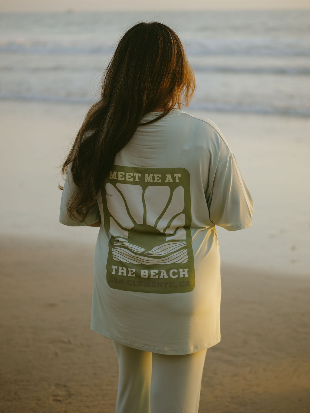 Short Sleeve Women's Bamboo Lounge Set | Meet Me at the Beach
