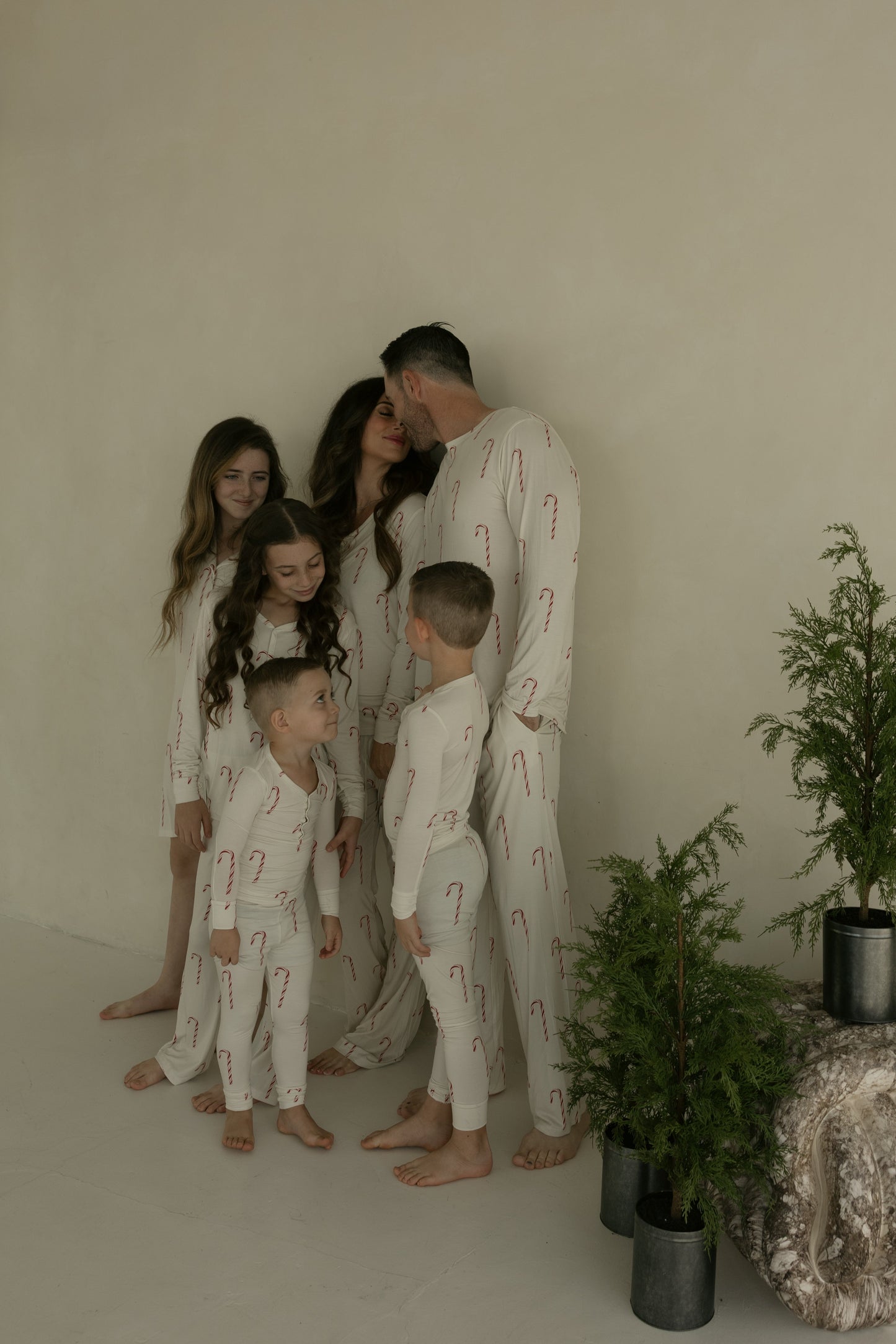 Bamboo Two Piece Pajamas | Candy Cane