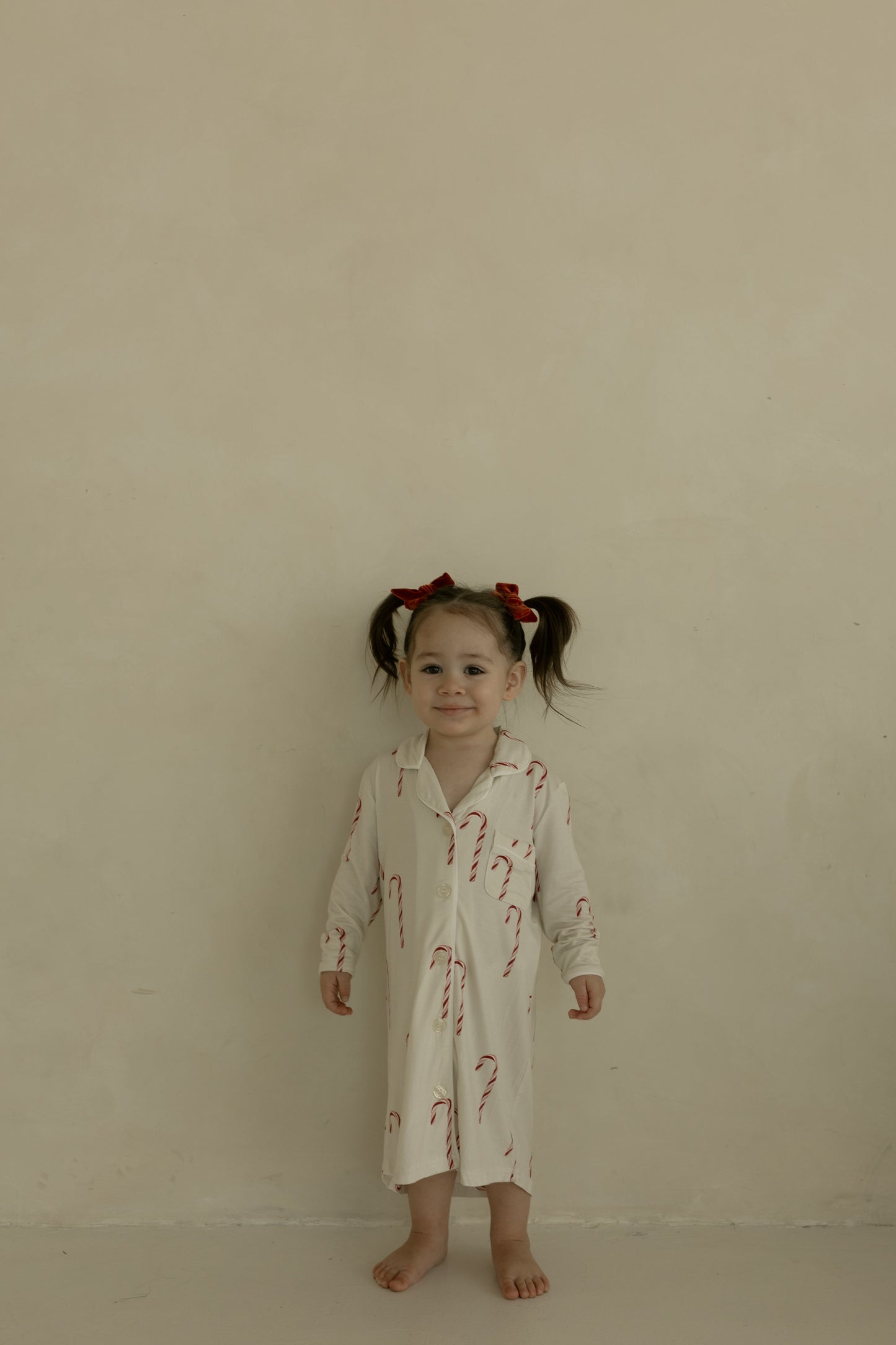 Toddler Bamboo Sleeping Dress | Candy Cane