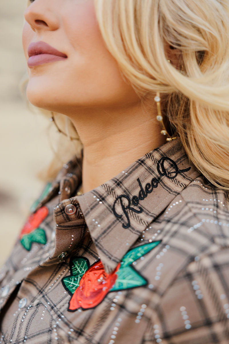 Rhinestone Rodeo Button Up