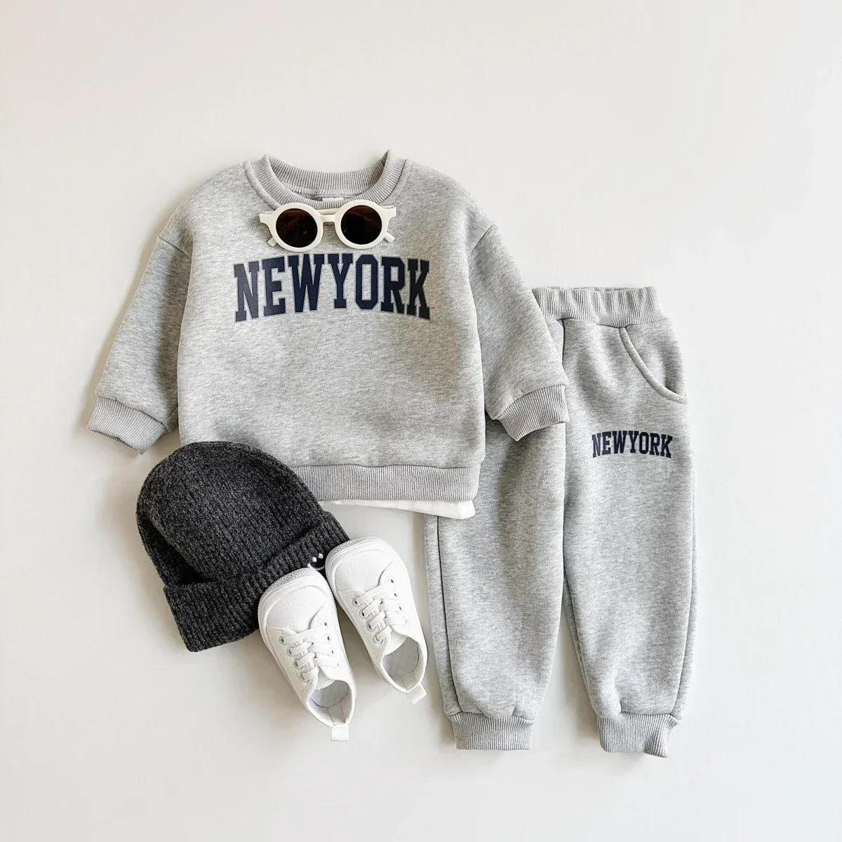 New York Print Jogger Set