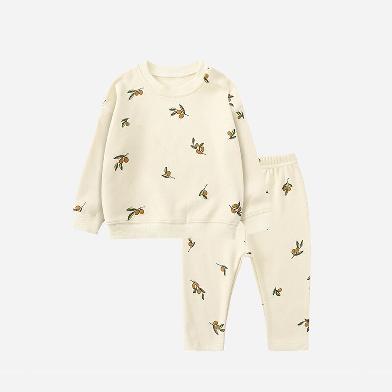 Abstract Printed Loungewear Set