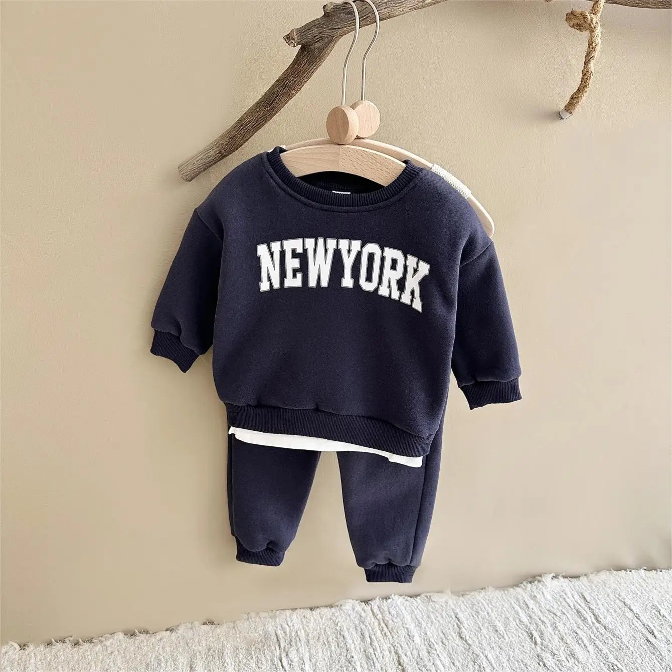 New York Print Jogger Set