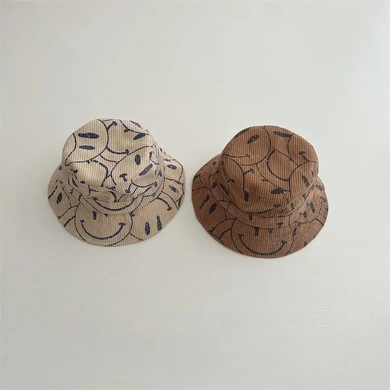 Smile Pattern Kids Bucket Hat