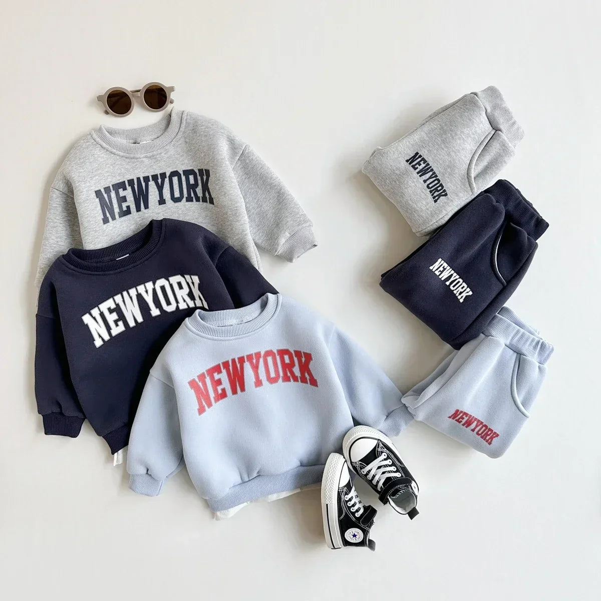 New York Print Jogger Set