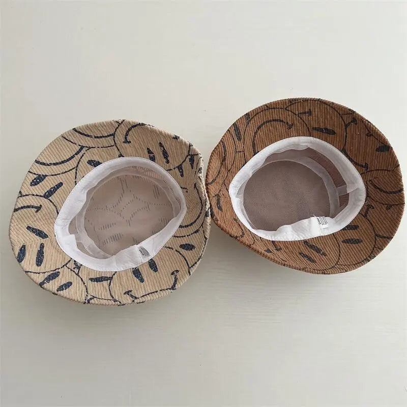 Smile Pattern Kids Bucket Hat