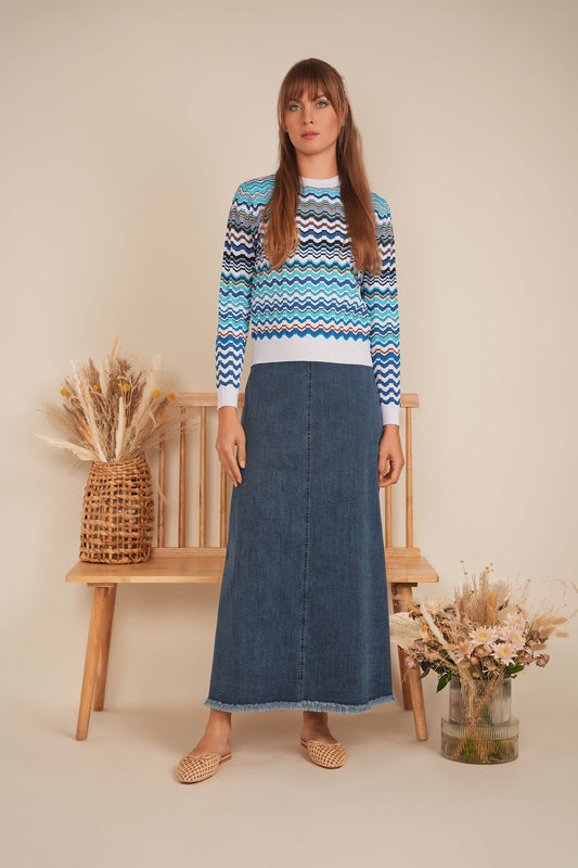 Crochet Knit Top