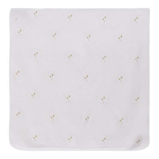 Strawberry and Dot Print Blanket