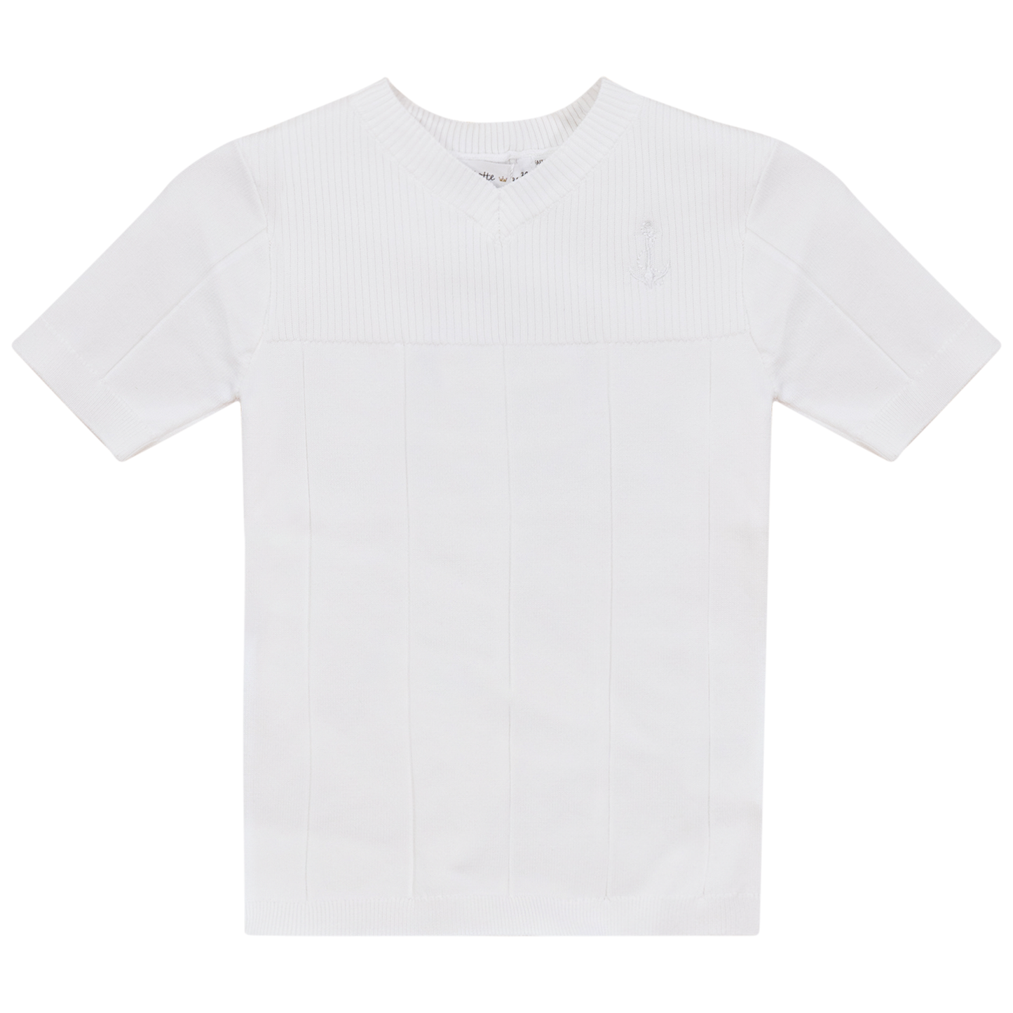 Anchor Embroidered Tshirt