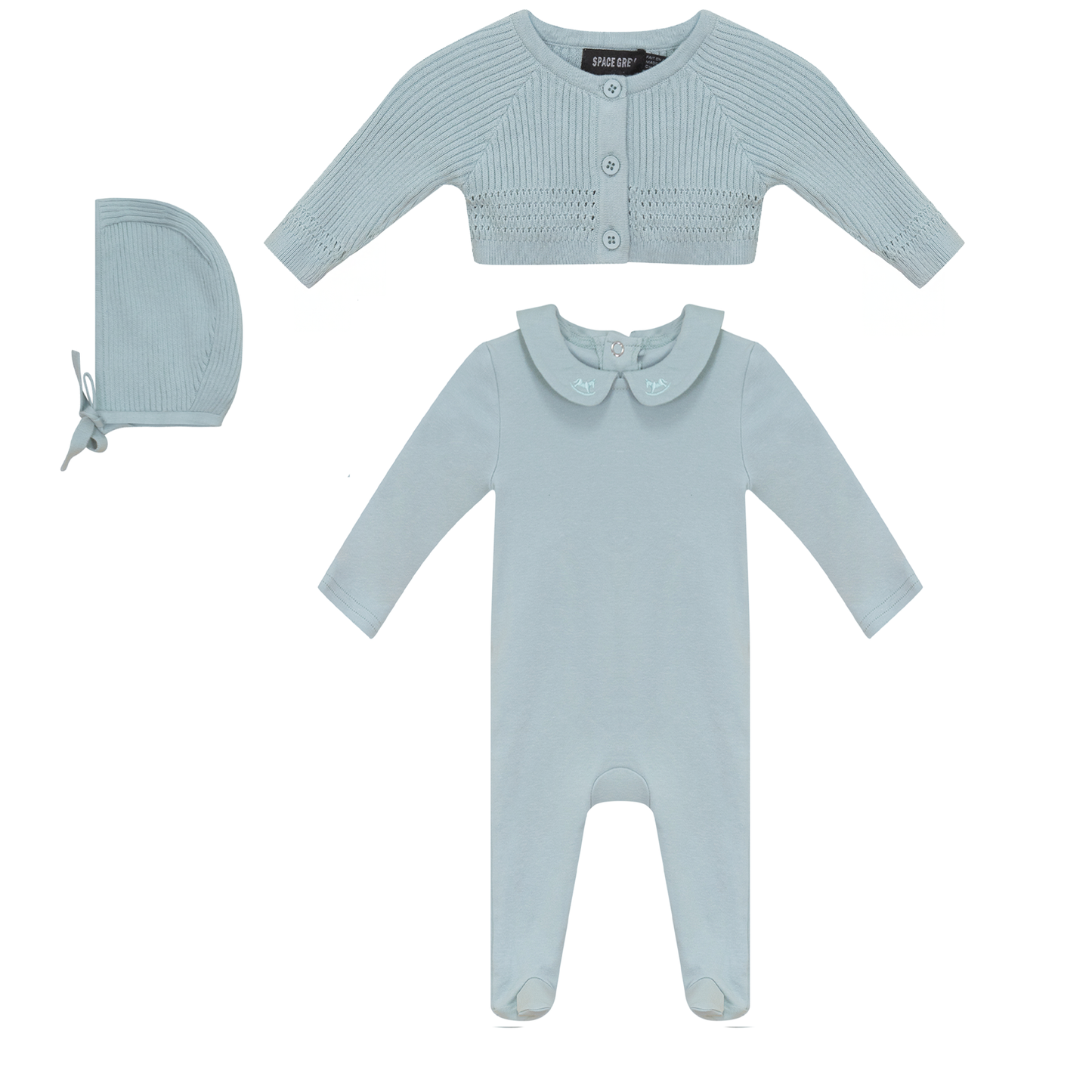 Onesie and Cardigan Set