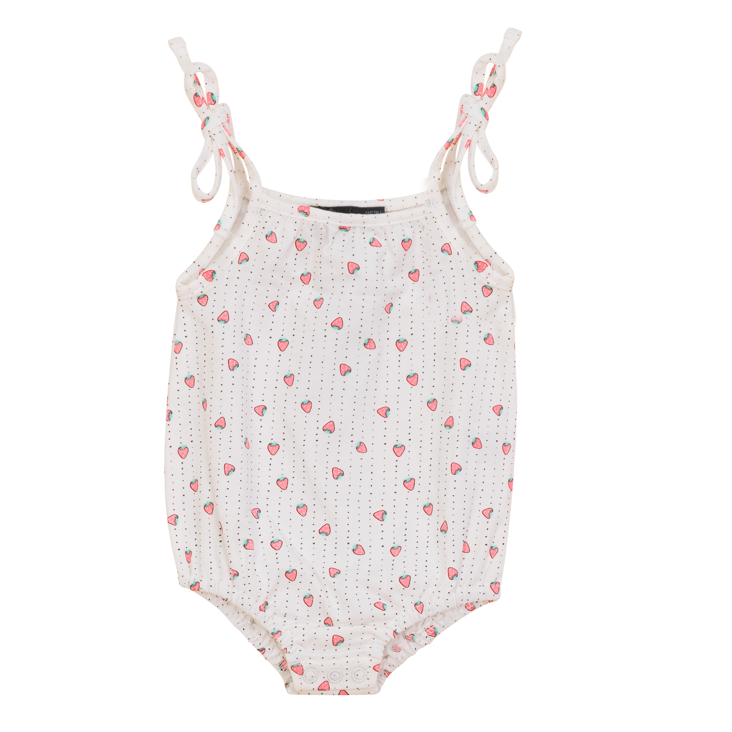 Strawberry and Pear Printed Romper