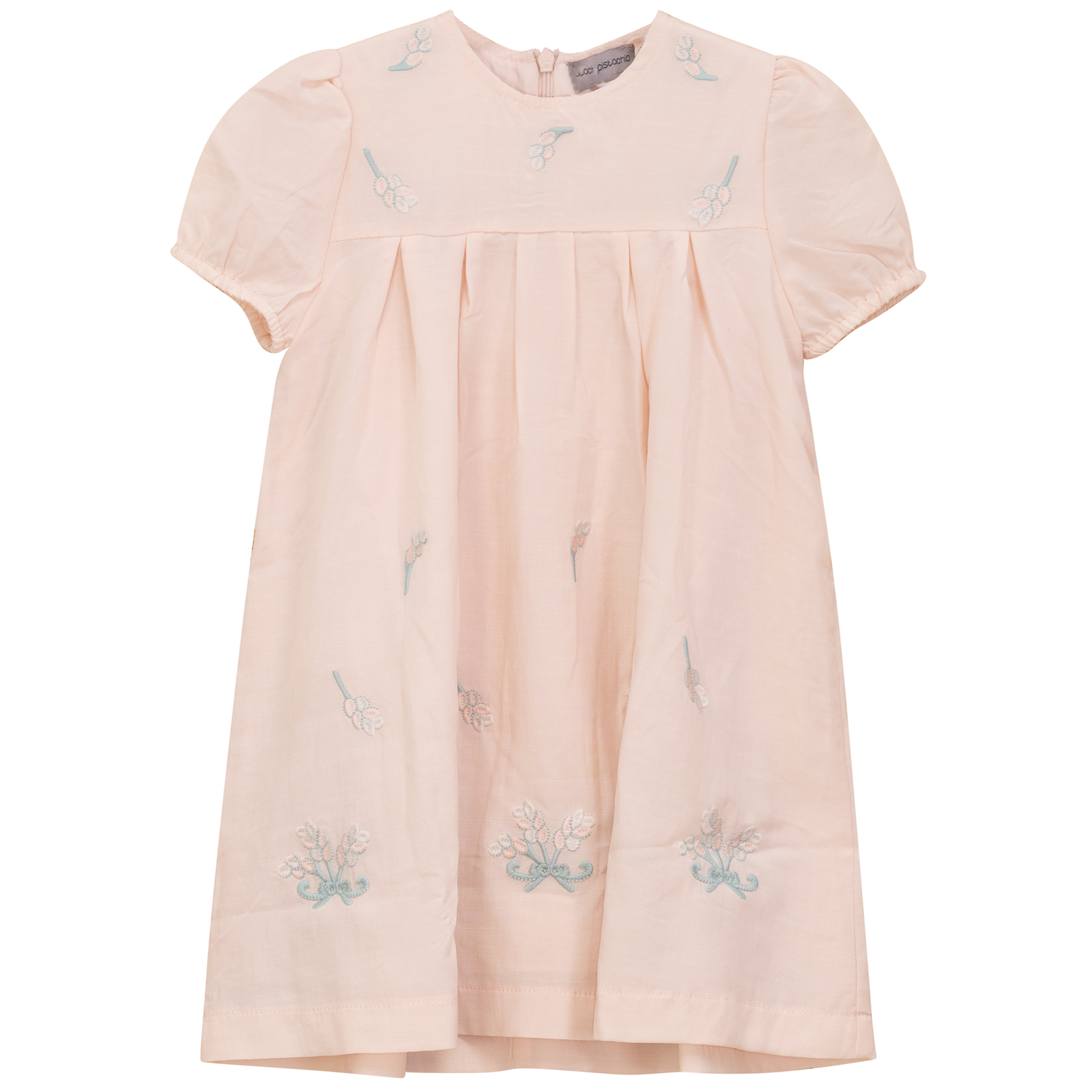 Cotton Floral Embroidered Dress