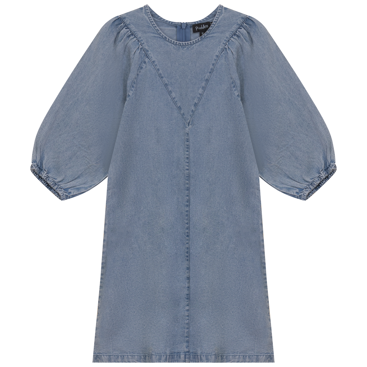 Washed Denim Dress