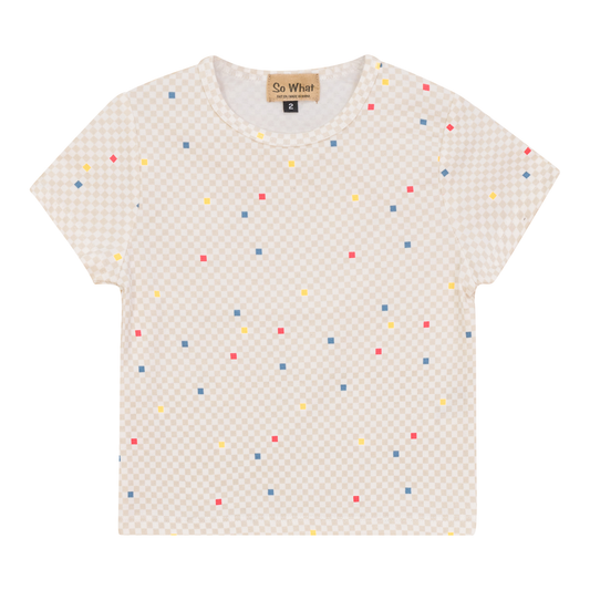 Checkered T-shirt