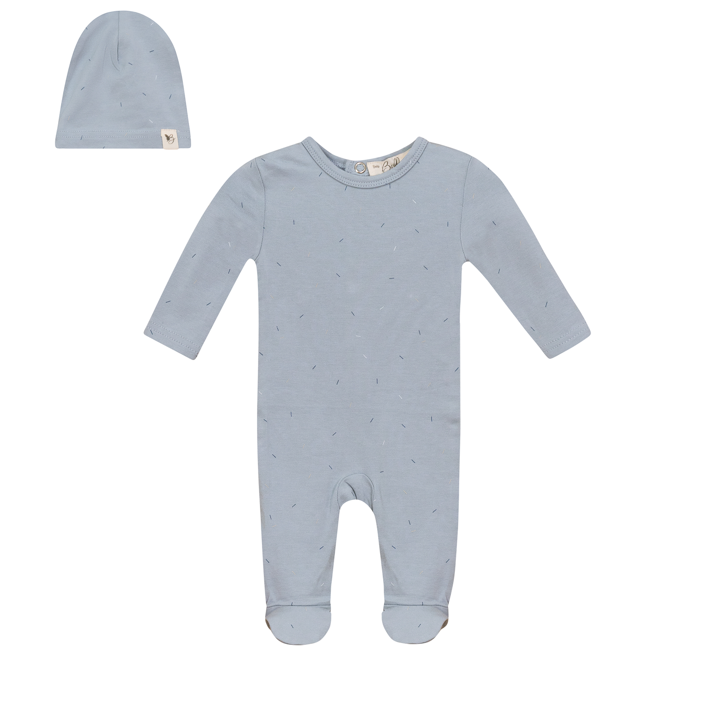Sprinkle Print Onesie and Hat