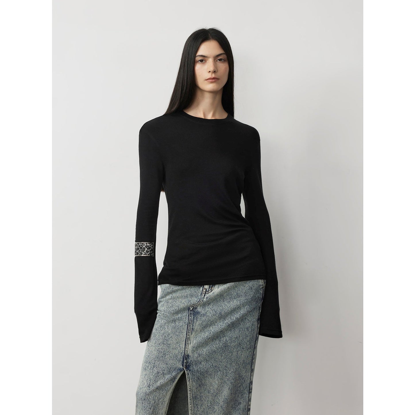 Lyocell Wool Stretch Tee