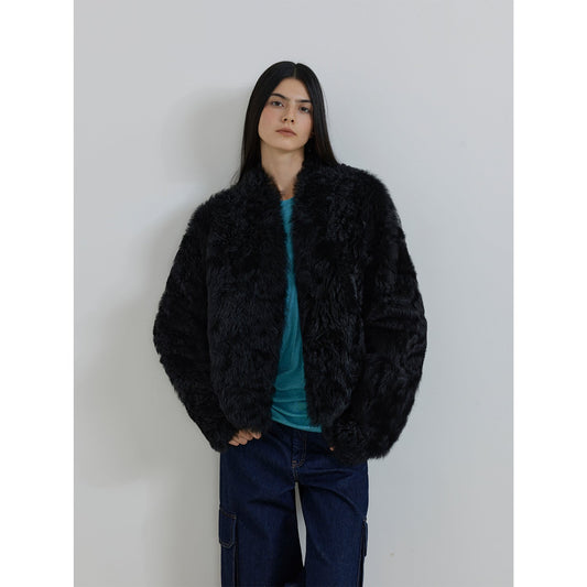 Beethoven's Night Reversible Standing Collar Coat