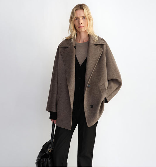 Fleeting Memories Cashmere Sheep Coat