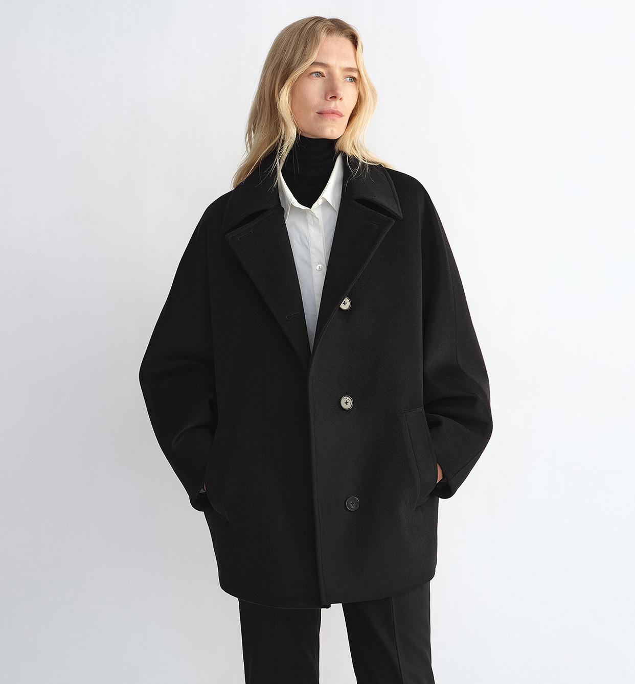 Fleeting Memories Cashmere Sheep Coat