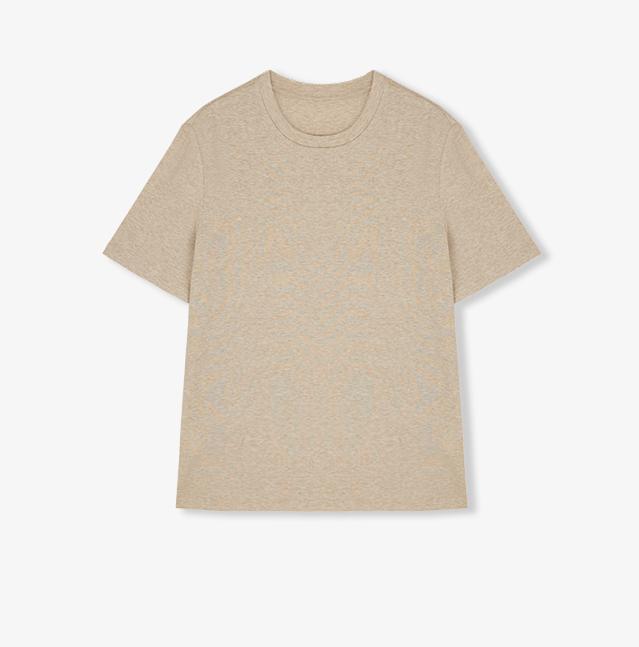 "Soft Cloud" 15.5mm Cashmere Loose Tee