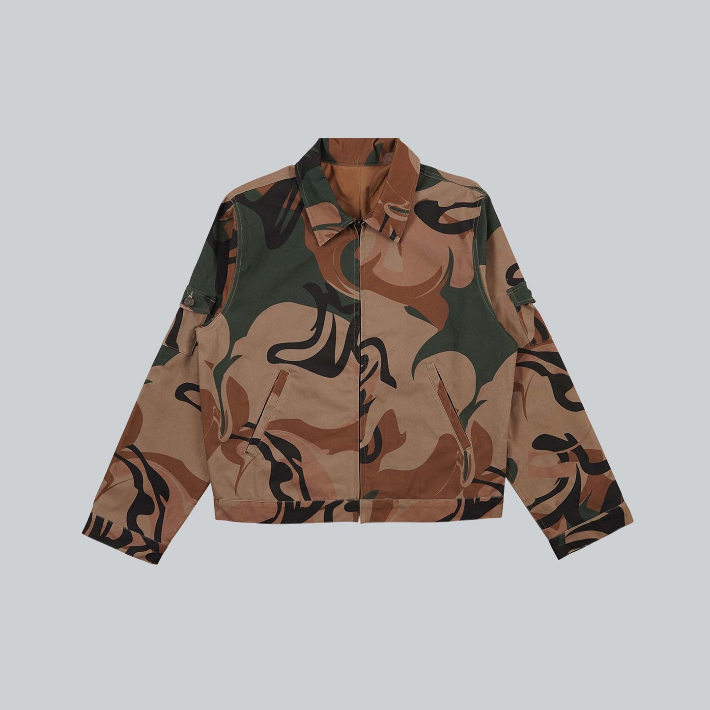 SMOKE CAMO WORK JACKET