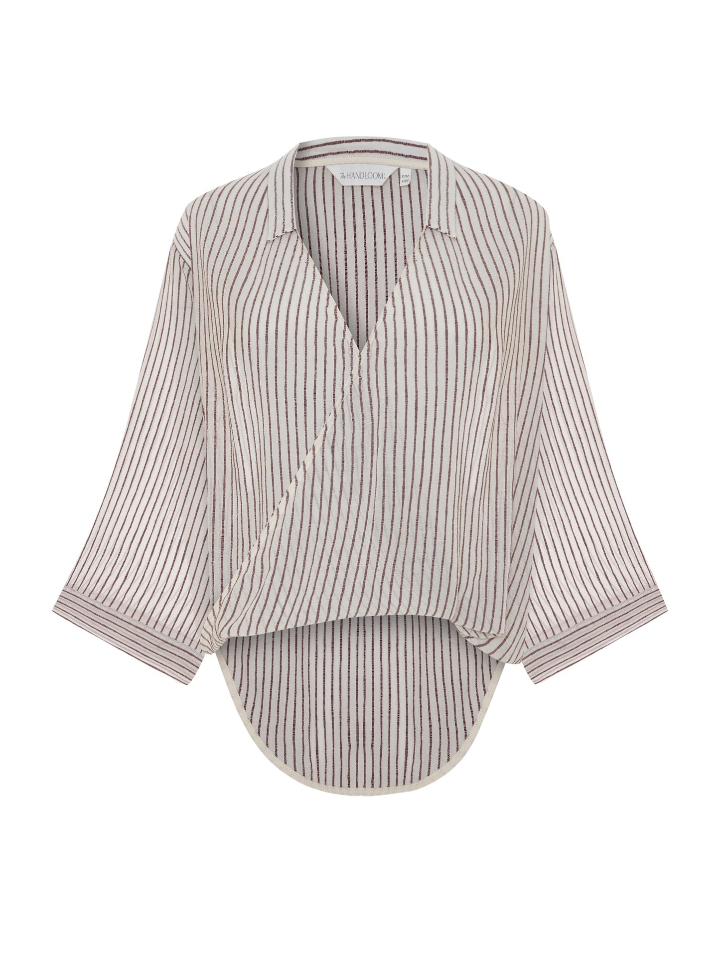 Sade Top - Burgundy Stripes