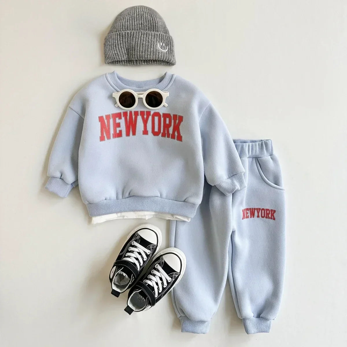 New York Print Jogger Set