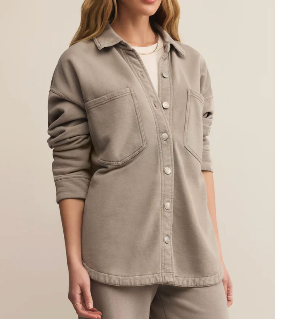 Z Supply - All Day Knit Jacket Hunter Green