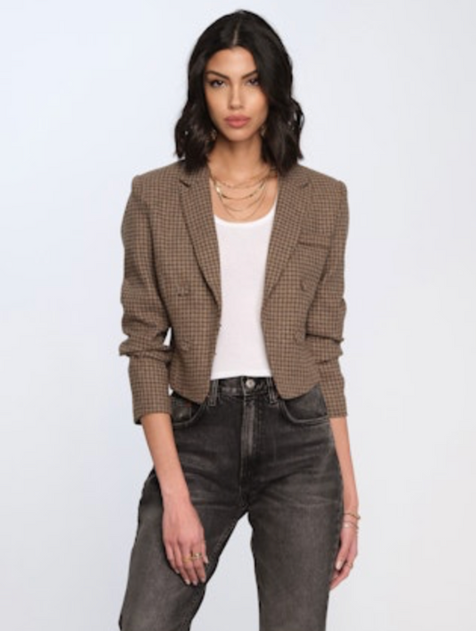 Lupin Blazer in Walnut