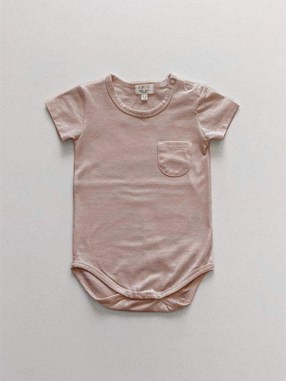 The Short Sleeve Pocket Onesie
