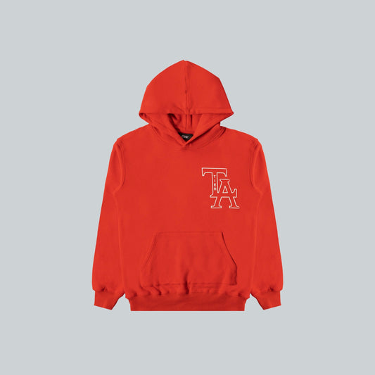 RED TLA HOODIE