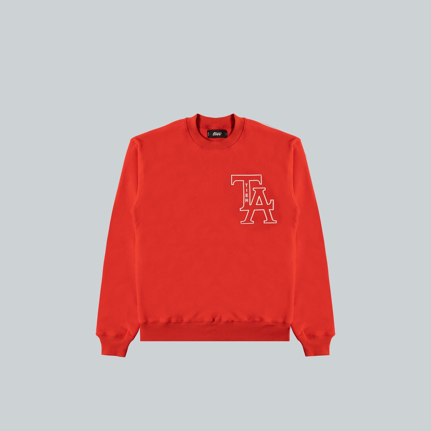 RED TLA CREWNECK