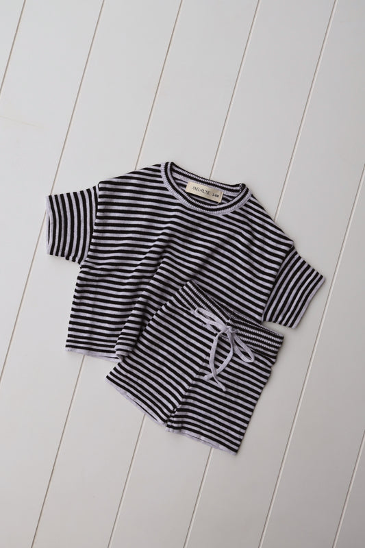 Spring Stripe Two Piece Set